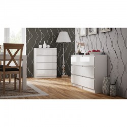 KOMODA MELWA 140 BIAŁY POŁYSK